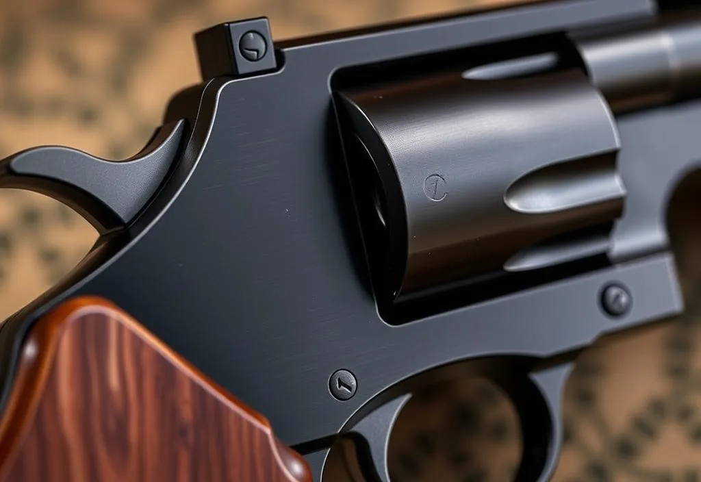 A close-up image of the Ruger SP101