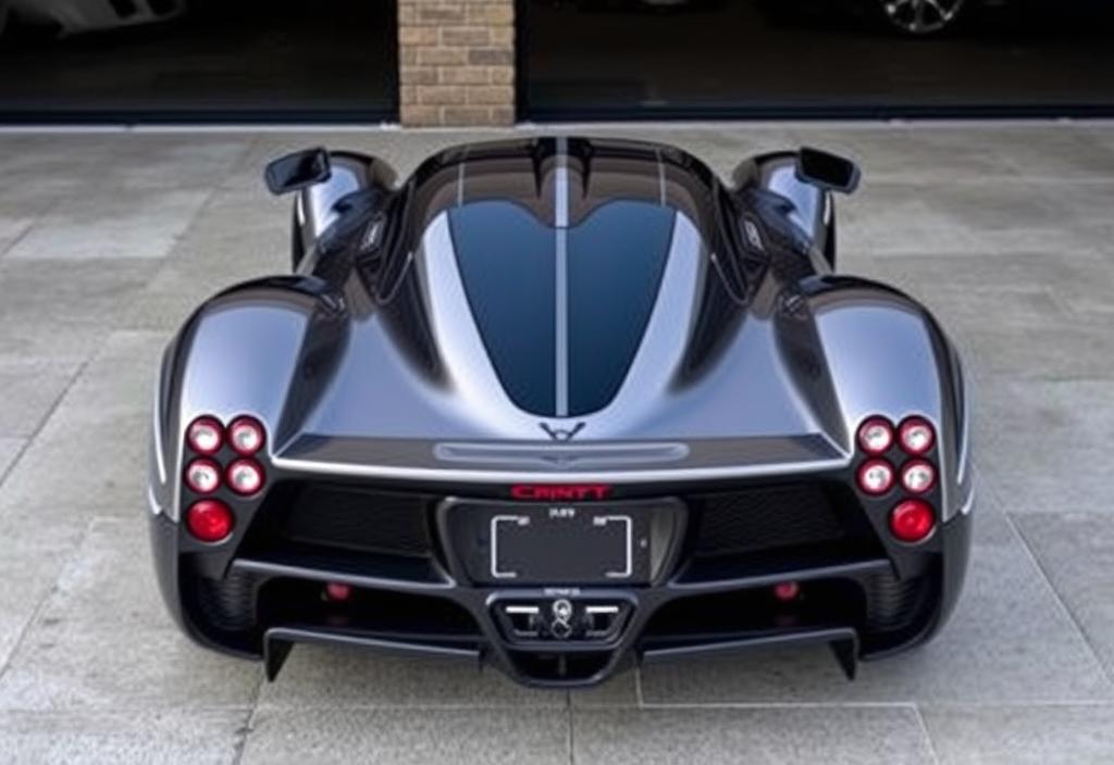 Pagani Huayra BC from the Rear