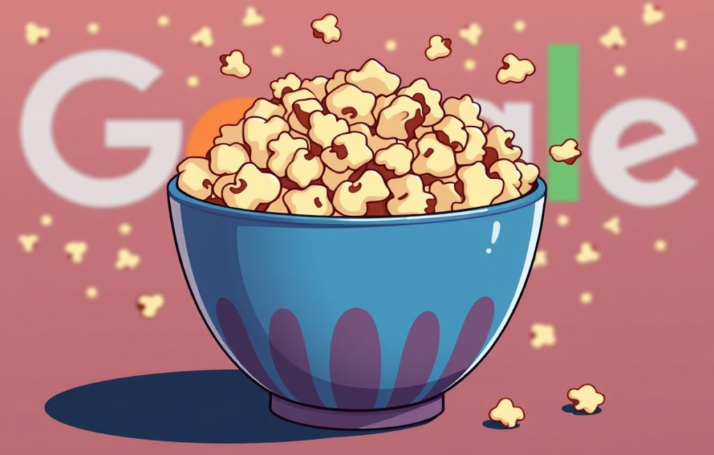 Top 10 Google Doodles Celebrating Popcorn Day in 2024