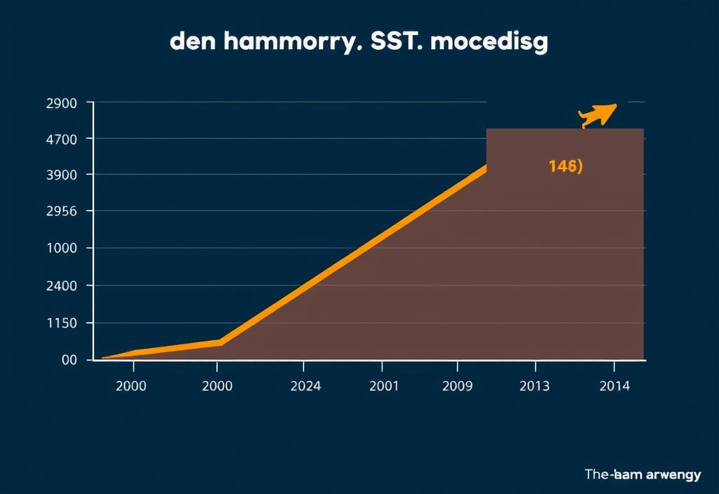 A graph showing declining revenue for The Armory STL