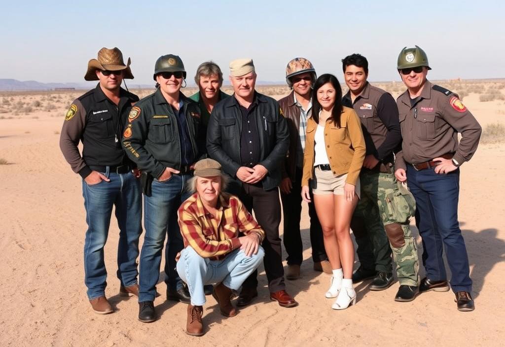 A group photo of the 911 Lone Star cast