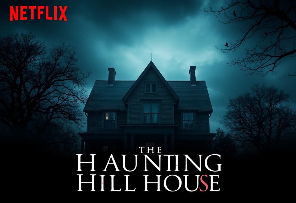 The Haunting of Hill House Netflix miniseries poster