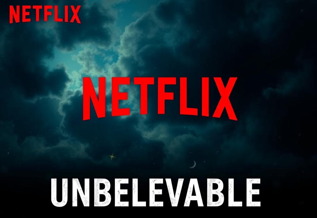 Unbelievable Netflix miniseries poster