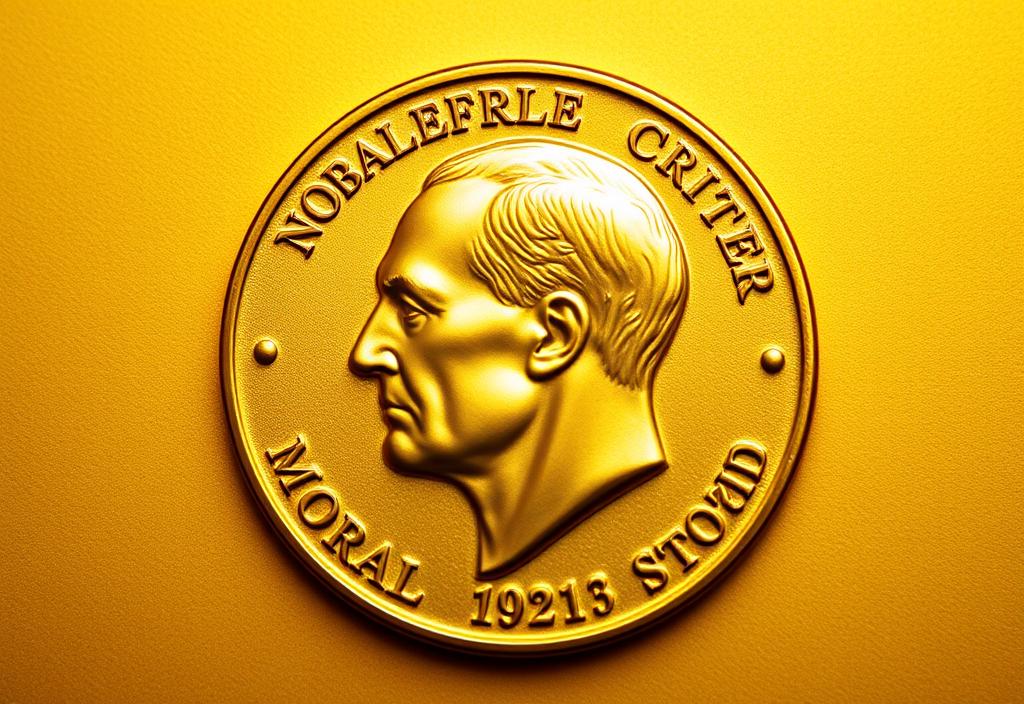 The Nobel Peace Prize medal