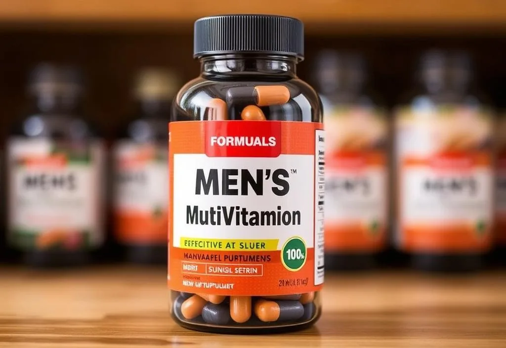 A bottle of Jarrow Formulas Men's Multivitamin