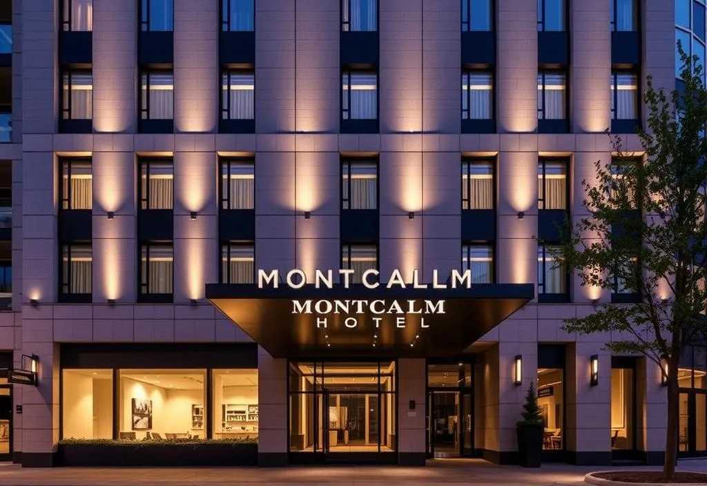 The Montcalm Hotel London City exterior with a modern façade