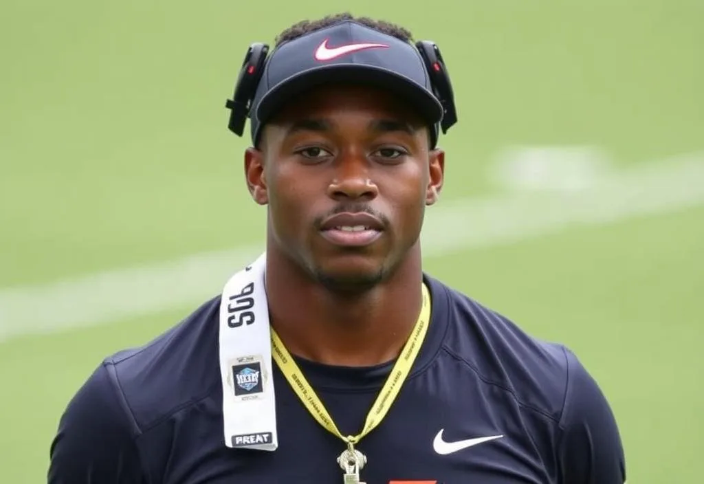 A photo of Anthony Richardson wearing Nike gear