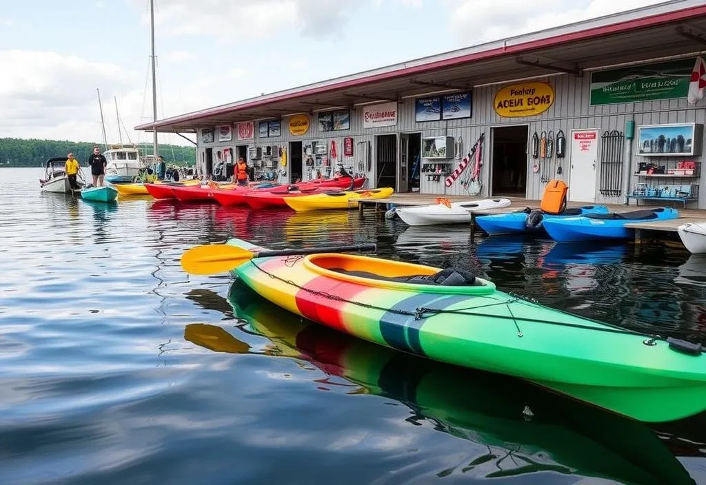 A reputable kayak dealer