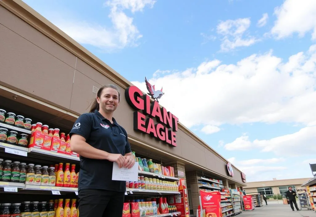 A Giant Eagle store with a friendly staff and a wide selection of products