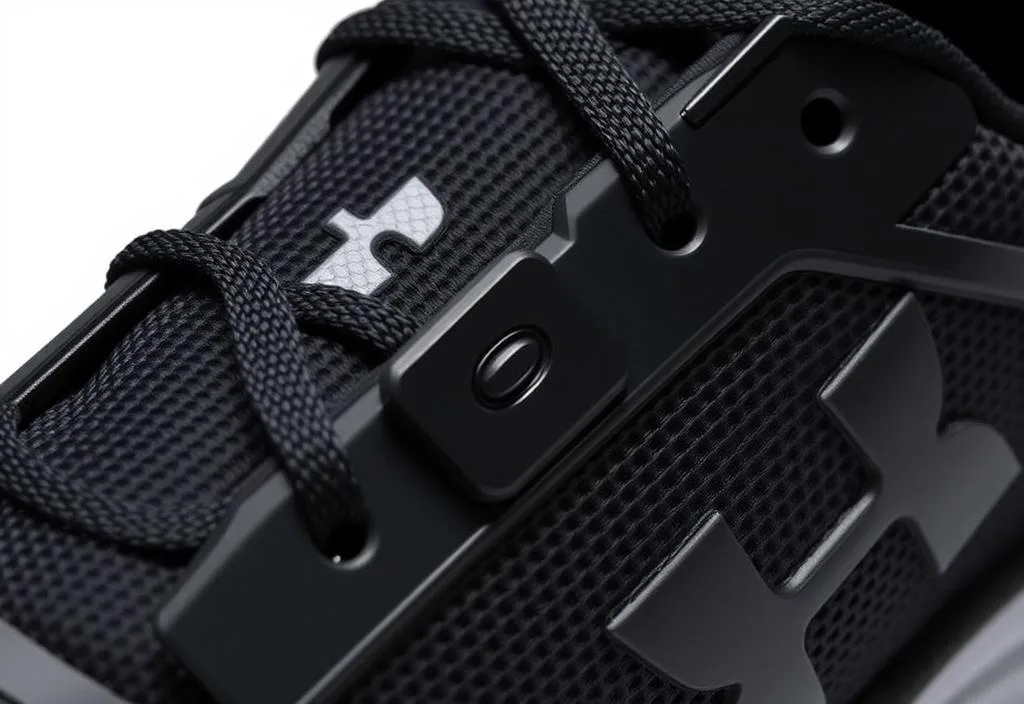 A close-up shot of the Under Armour Micro G Pursuit's Micro G unit