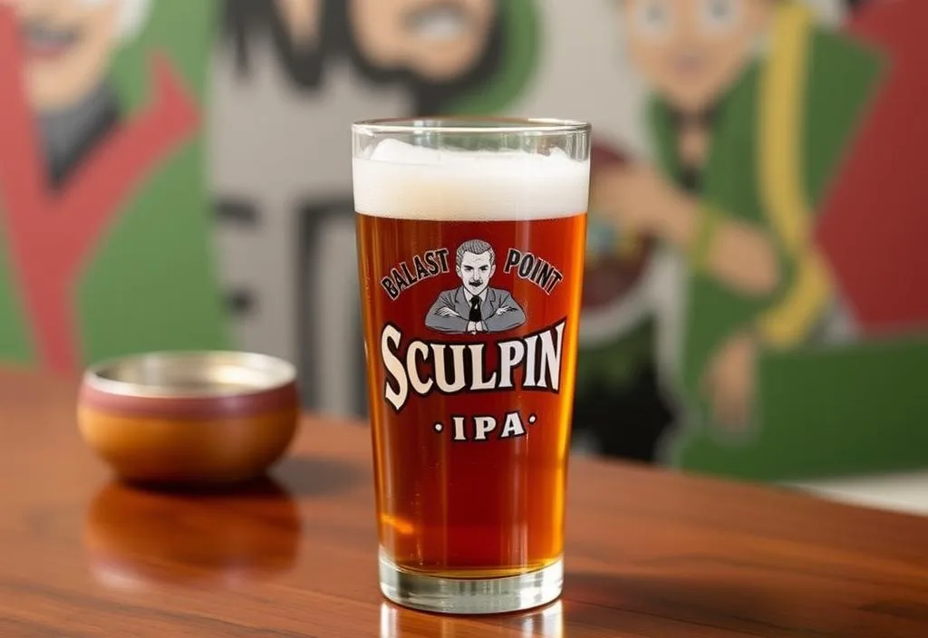 Ballast Point Sculpin IPA in a glass