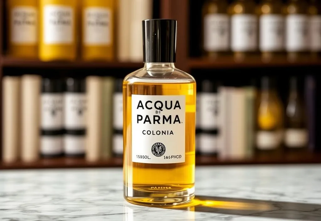 A bottle of Acqua di Parma Colonia