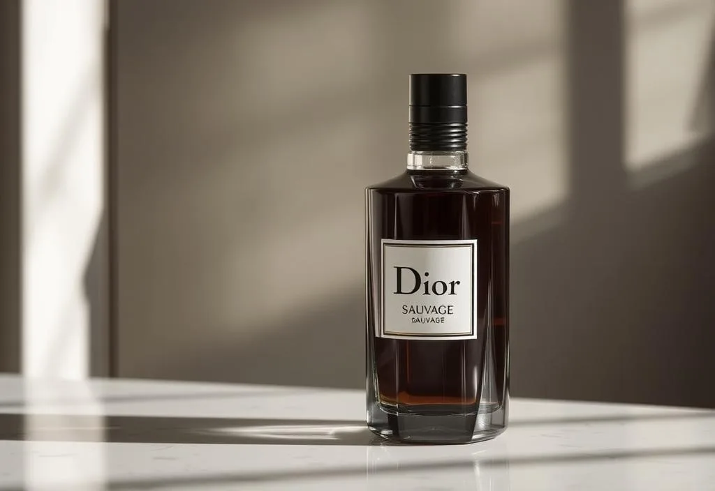 A bottle of Dior Sauvage