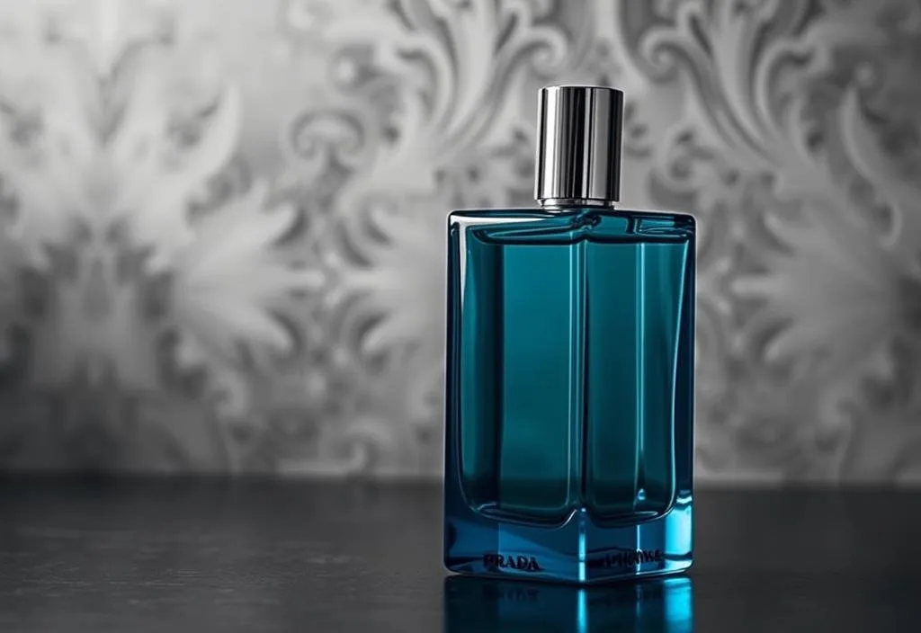 A bottle of Prada L'Homme