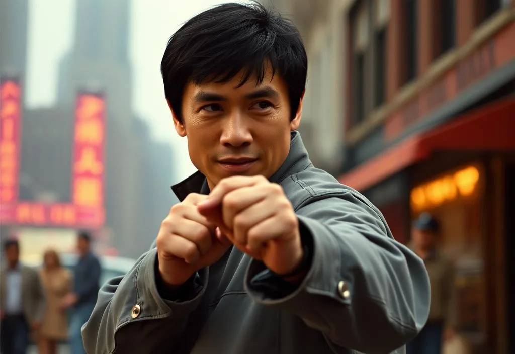 Jackie Chan in Rumble in the Bronx