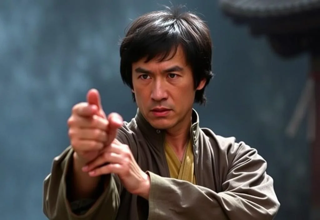 Jackie Chan in The Legend of Drunken Master