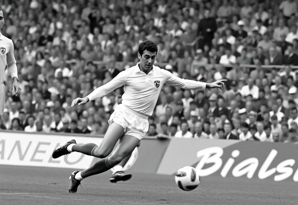 Gordon Banks in action, 1966 World Cup