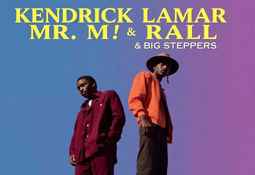 Kendrick Lamar's Mr. Morale & the Big Steppers album cover