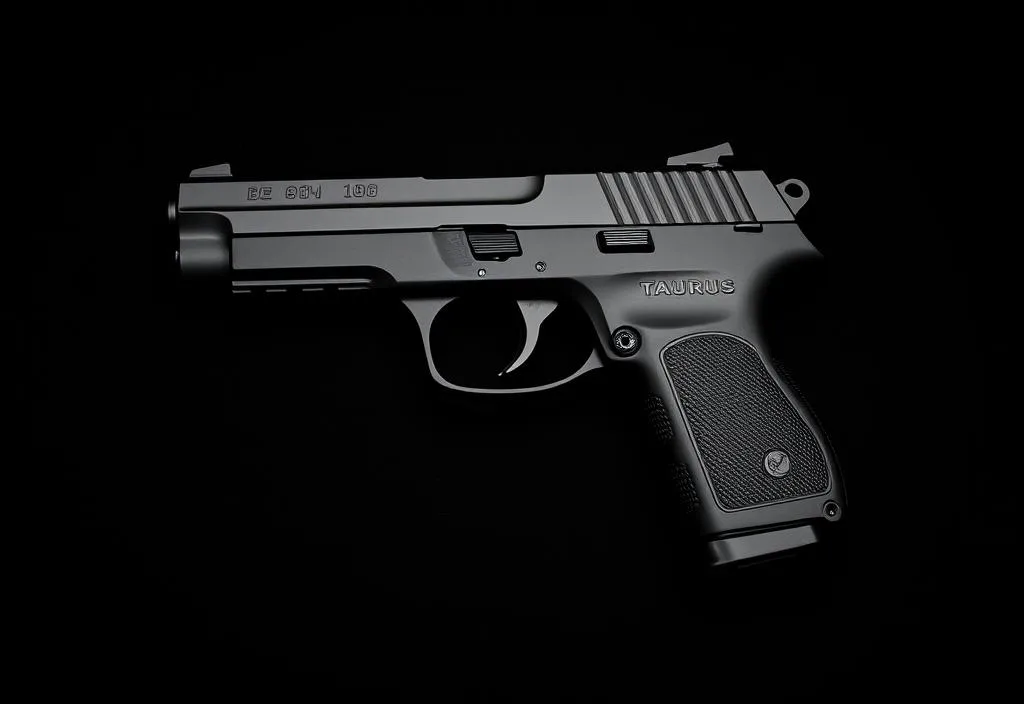 Taurus G2C on a Black Background