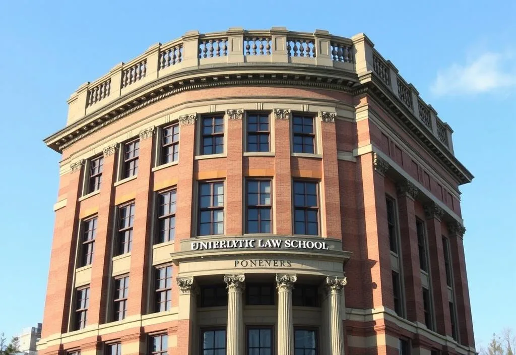 A photo of the University of Pennsylvania Law School building