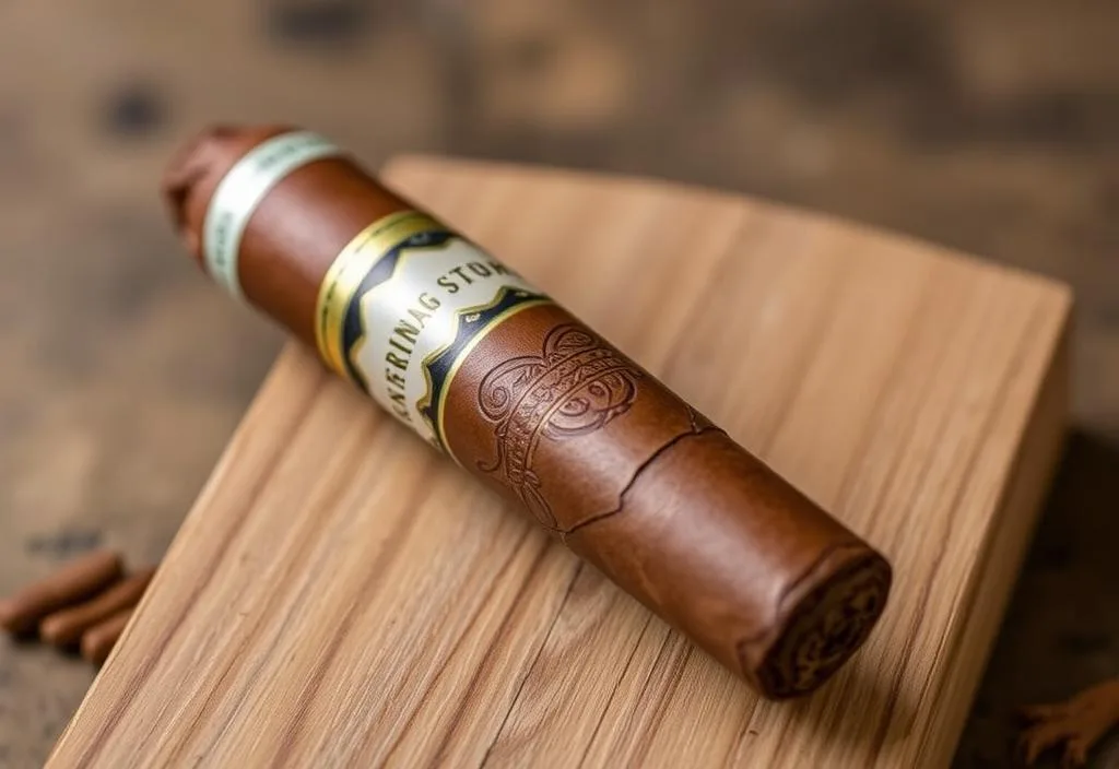 A beautifully crafted Arturo Fuente Hemingway Short Story cigar