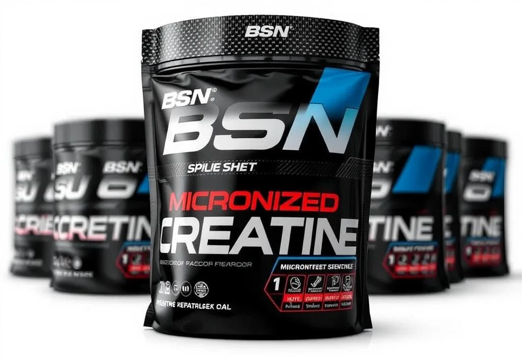 A pack of BSN Micronized Creatine