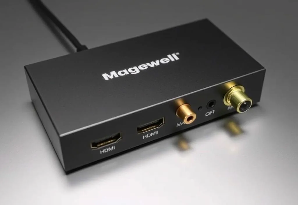 A picture of the Magewell HDMI modulator