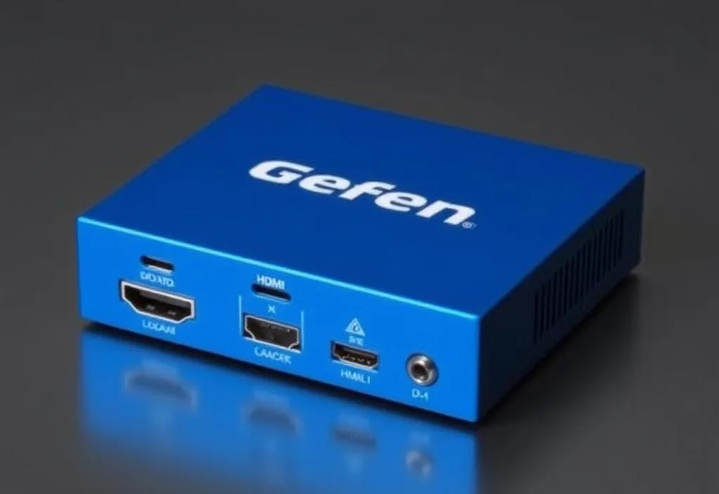 A picture of the Gefen HDMI modulator