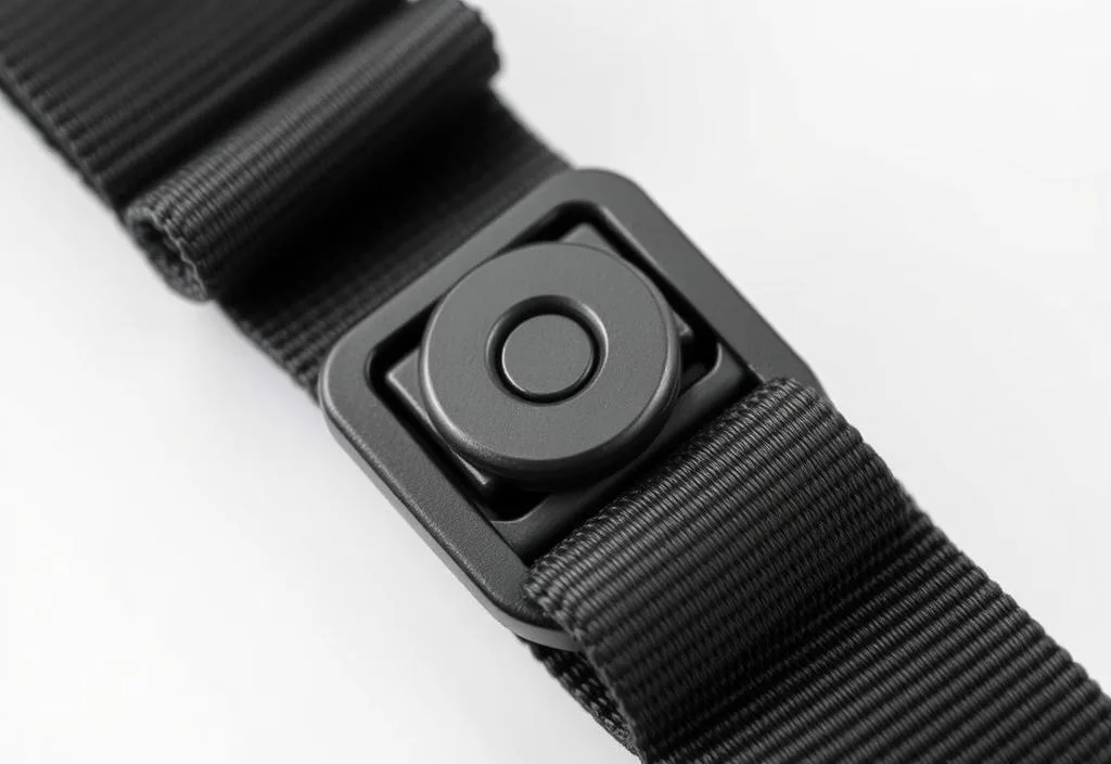 A close-up of a 5.11 velcro strap's quick-release mechanism